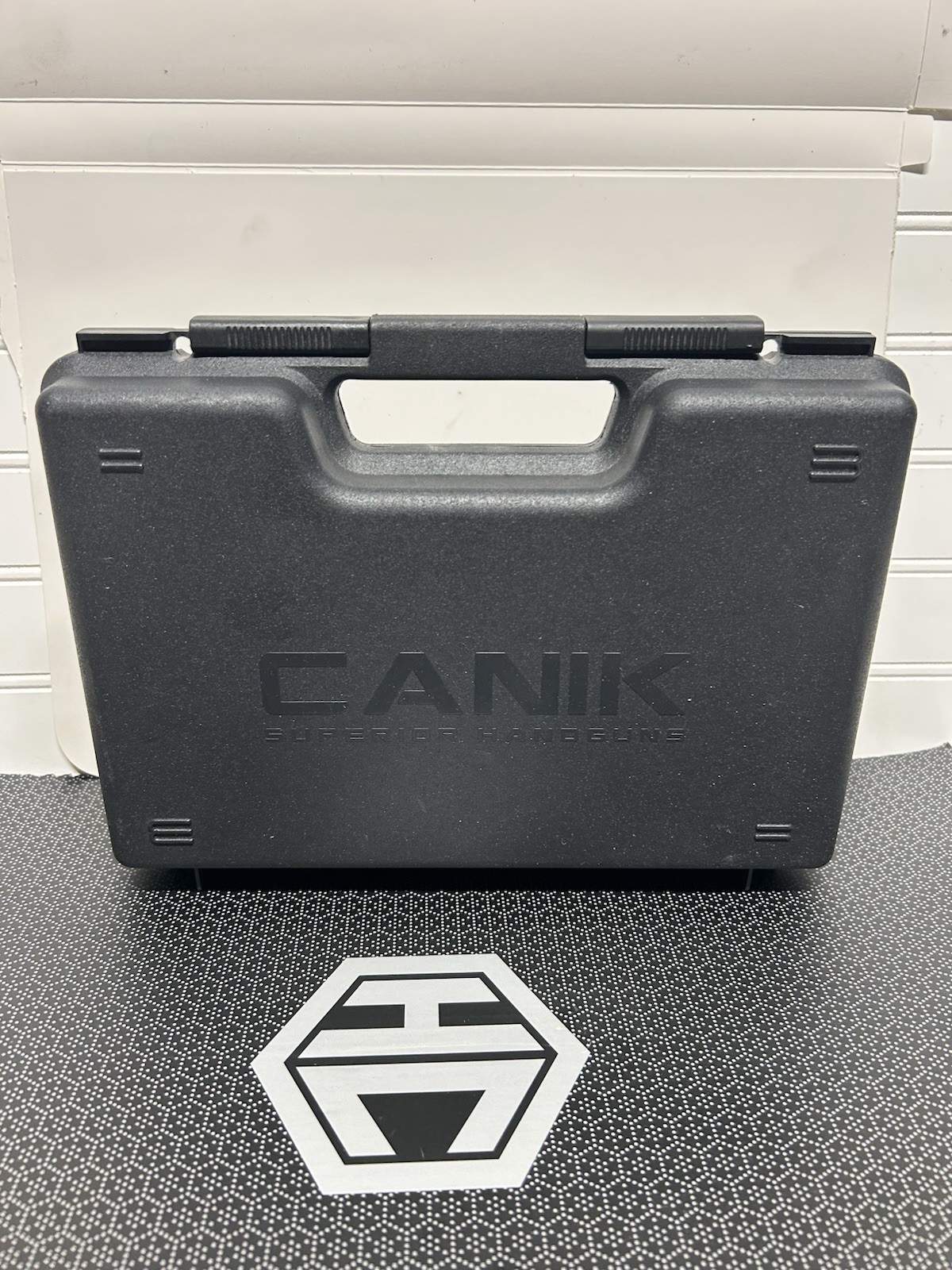 ⭐️ Canik TP9SF Pistol Factory OEM Black Plastic Hard Gun Case HG4989-N