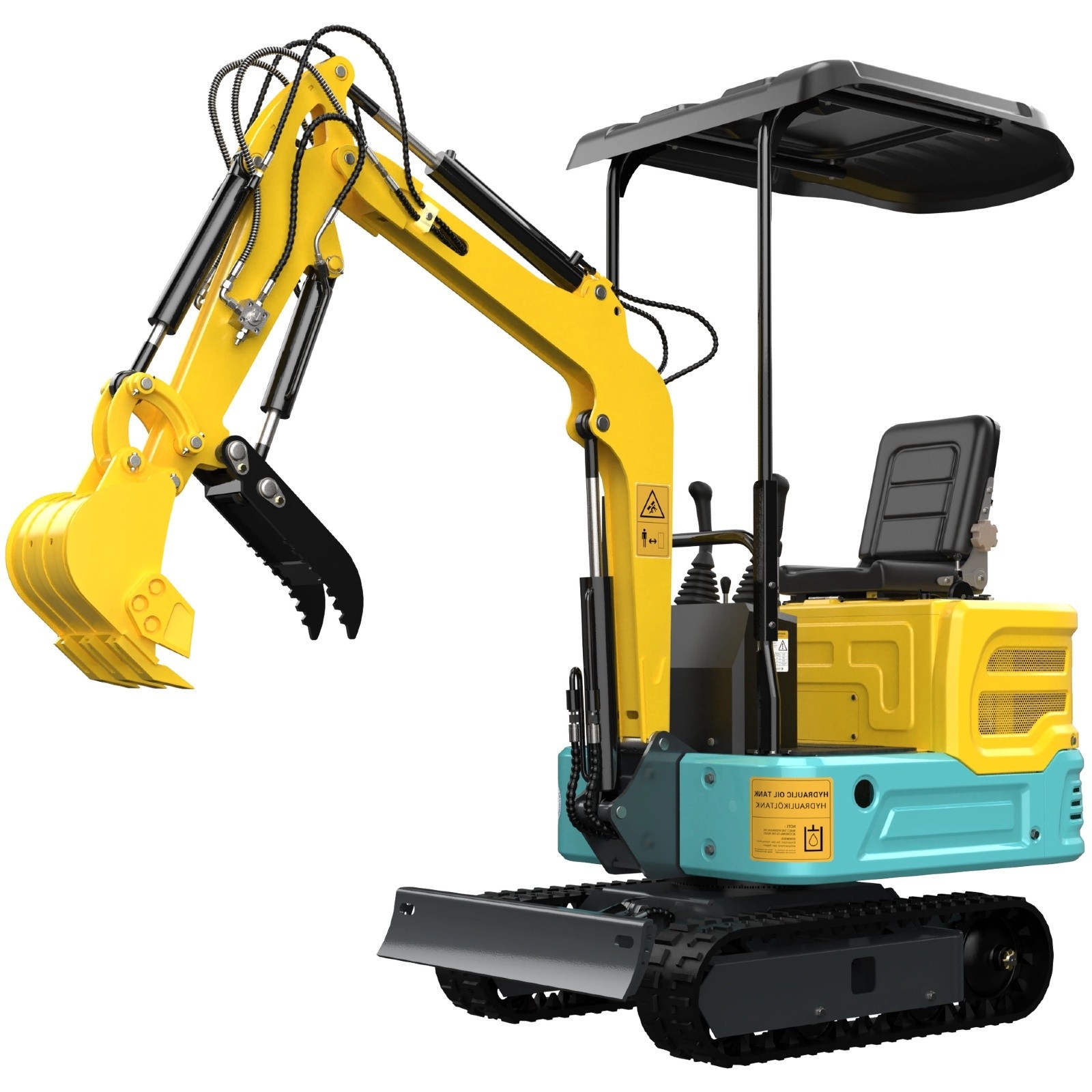 VA PICK UP 1 Ton Mini Excavator Mini Digger 13.5hp Gas EPA Engine
