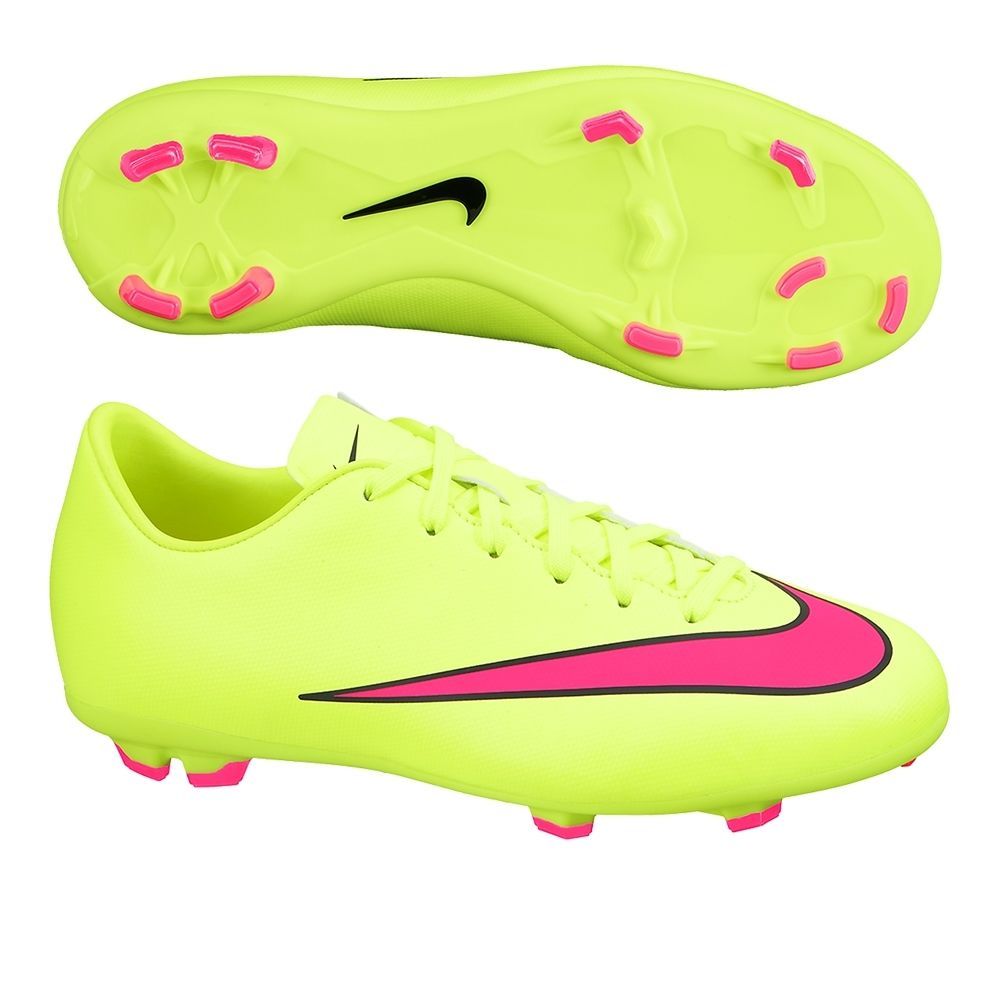 Nike Mercurial Victory V Junior Firm Ground Cleats 651634-760 soccer shoes $60