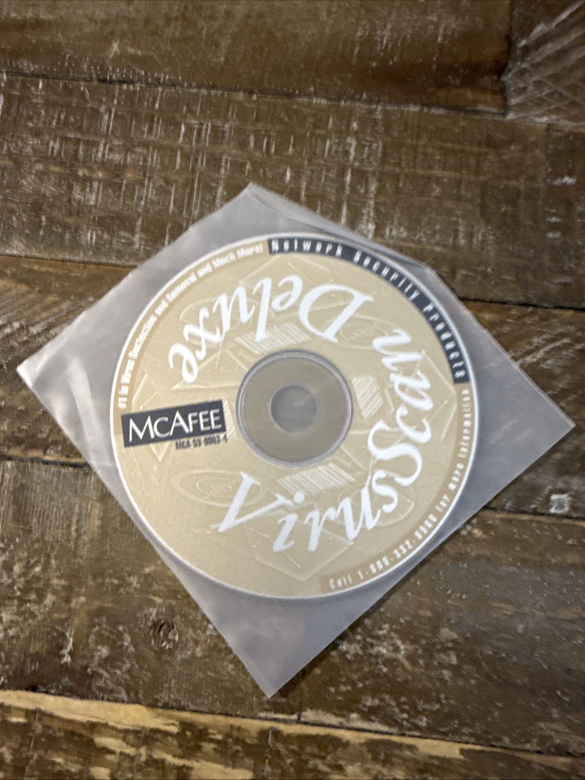 McAfee VirusScan Deluxe Software PC Cd Rom