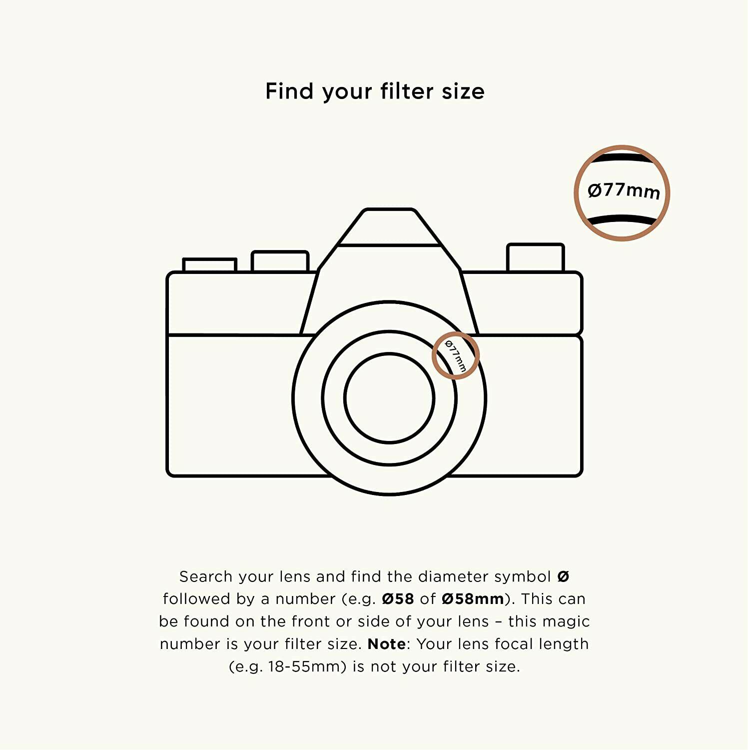 New Tiffen 58mm Promist 1/2 Filter - Reduces Highlights and Lowers Contrast