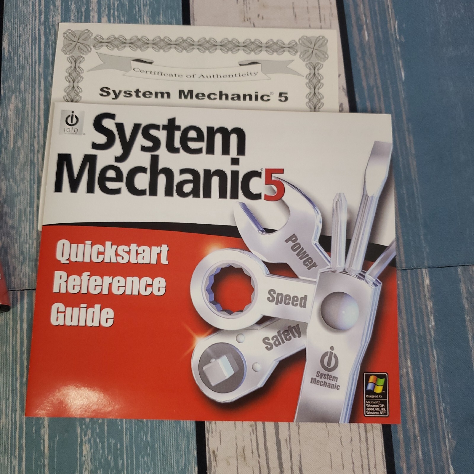 Vintage System Mechanics 5 PC Security from 2004! With User ID & Serial Number!