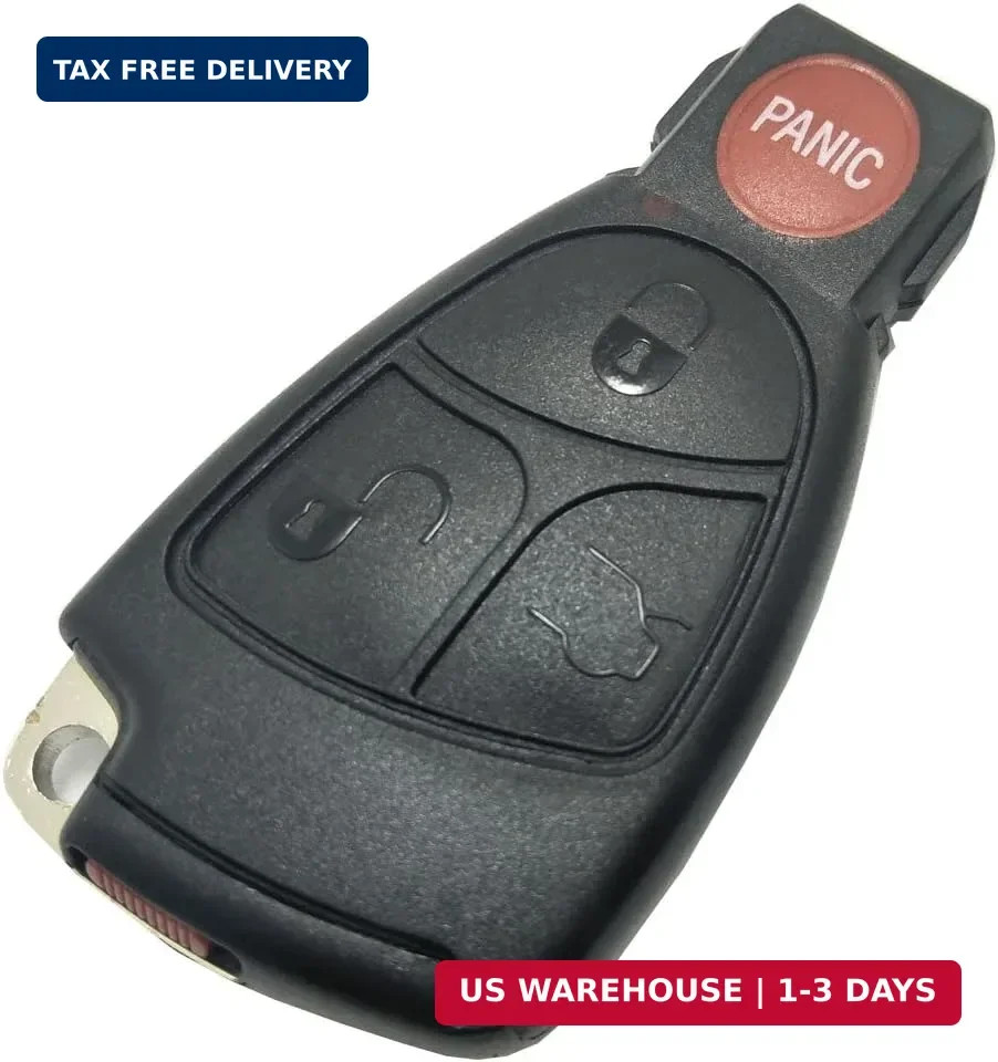 Horande Replacement Key Fob Cover Case fit for Mercedes Benz C Class CLK CLS E C