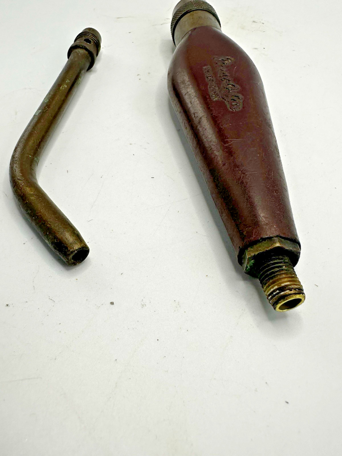 Vintage PREST-O-LITE Gas Acetylene Torch. Untested 10.5' Pre-Owner-Untested!