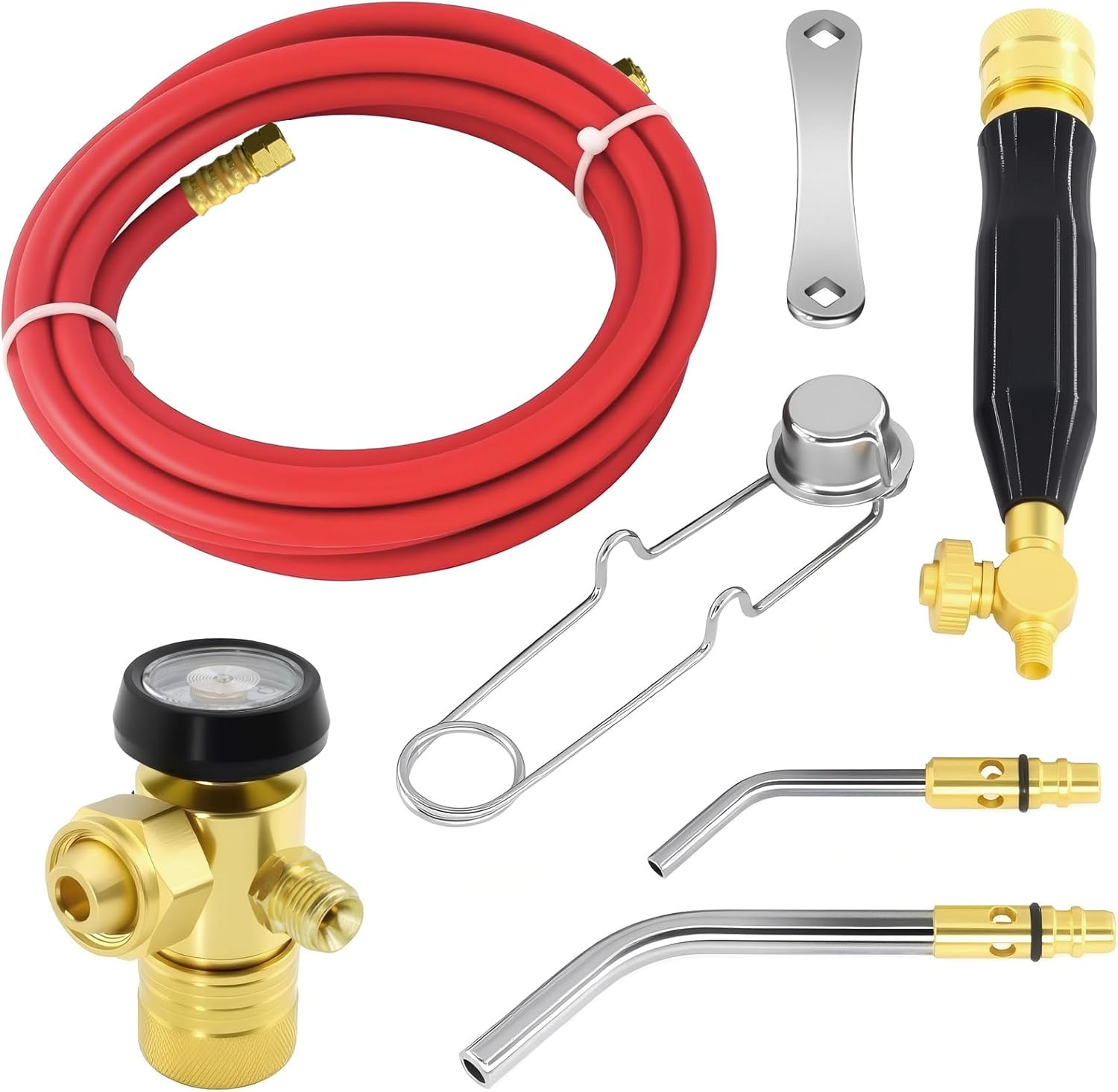 X-3B Air Acetylene Torch Kit Fuel Gas Kit Professional Series with B-Type Regula