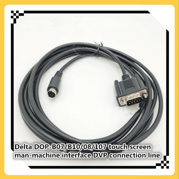 1 pc. New DOP-B07/B10/08/107 HMI DVP PLC Communication Cable