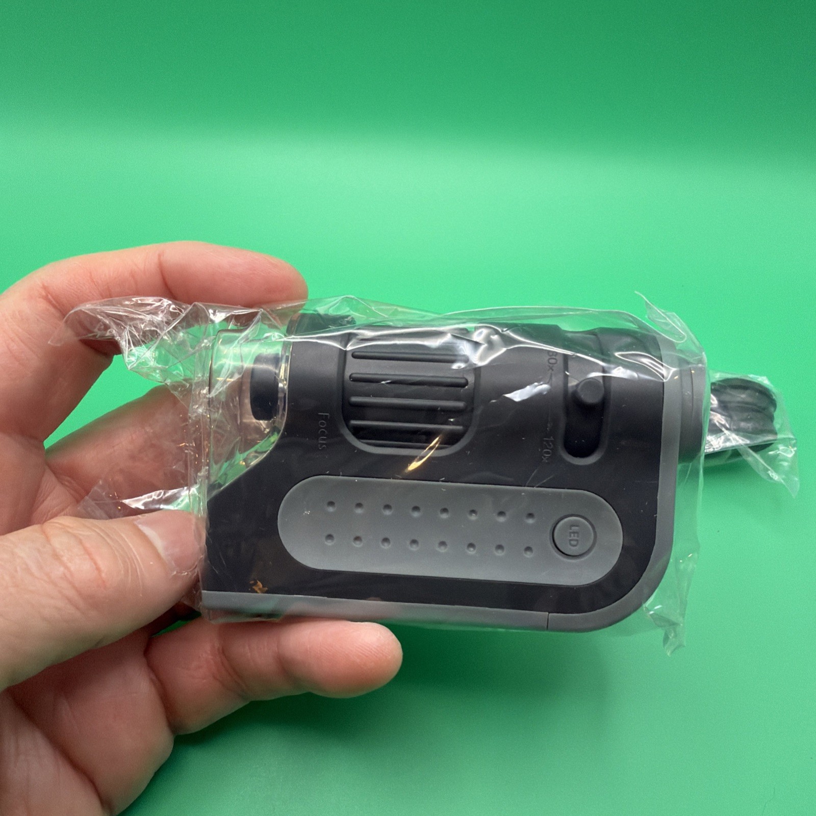 CARSON® MicroBrite™ Pro 60-120x LED-Lighted Pocket Microscope *NEW*