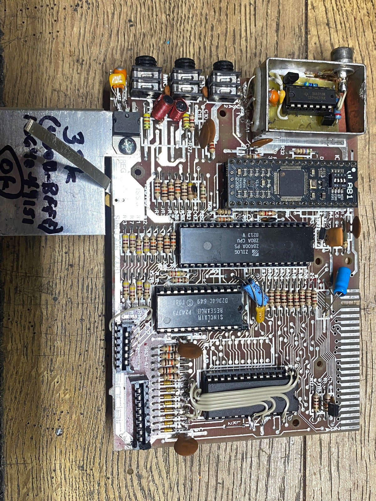 Timex Sinclair 1000 with vLA81(ULA replacement), 32K,new kybd-READ