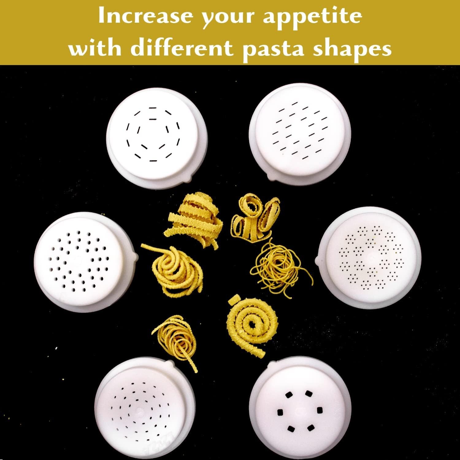 Philips Pasta Shape Discs Set: 5 Unique Attachments for Automatic Makers