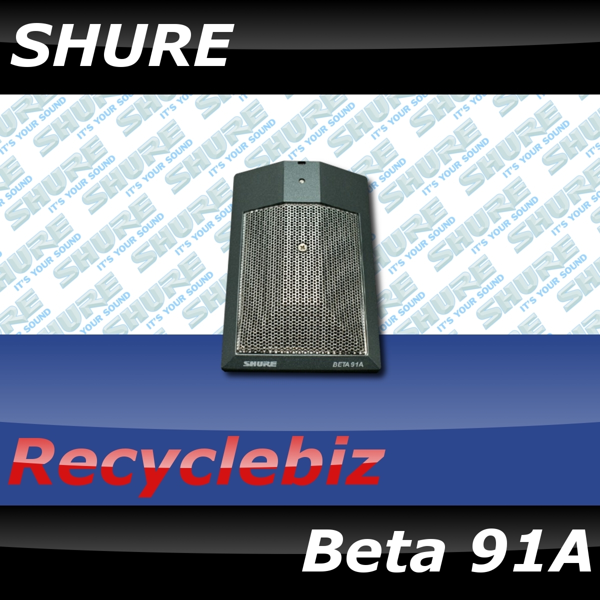 BRAND NEW! Shure Beta 91A Drum Microphone Beta91A Mic Free 2 Day US 48 Shipping!
