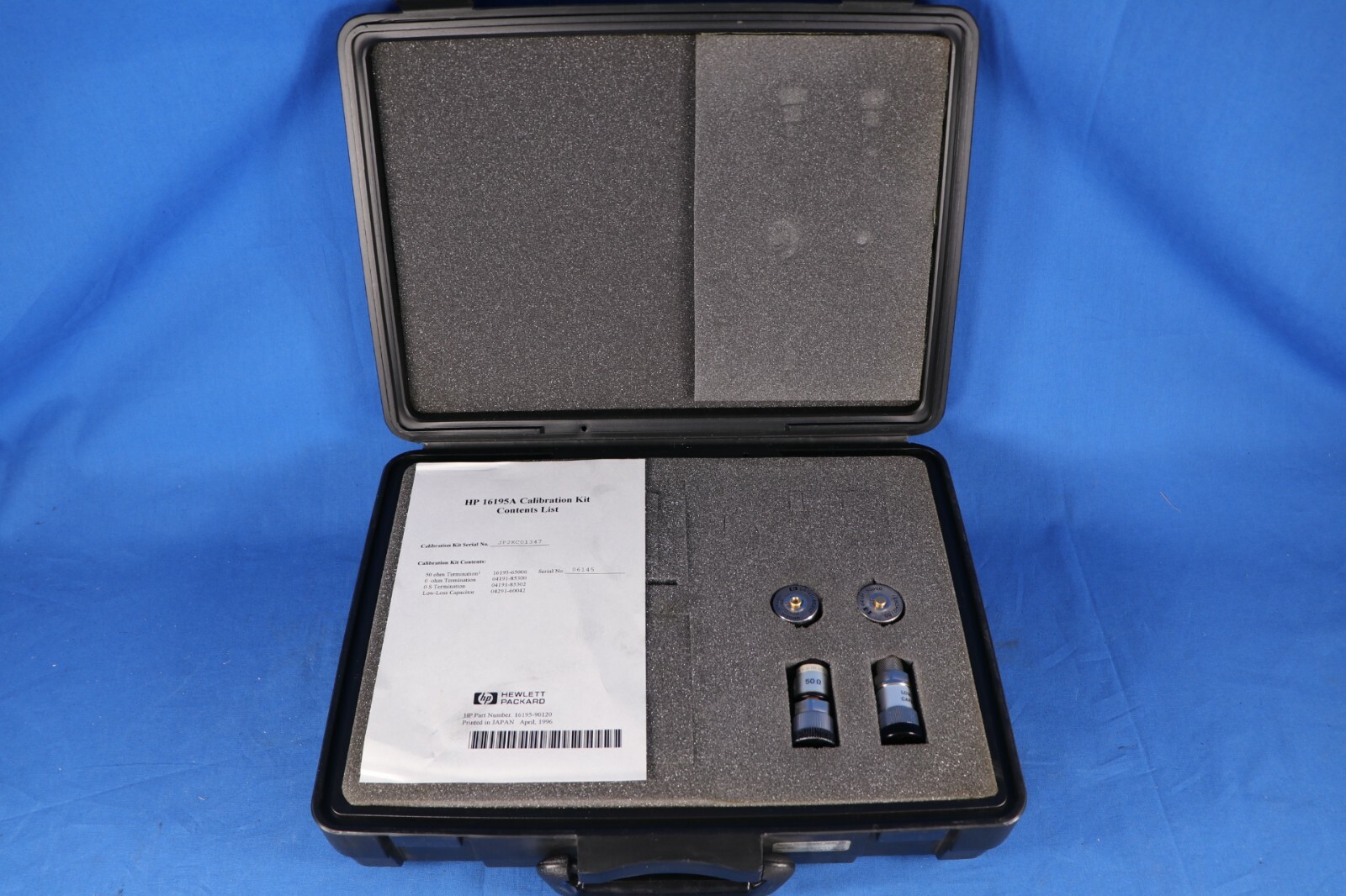 HP 16195A Calibration Kit 7mm Calibration Kit