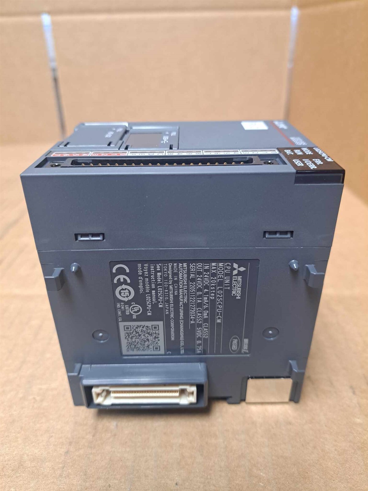 Mitsubishi Electric CPU Unit w/ Cable Model No. L02SCPU-CM