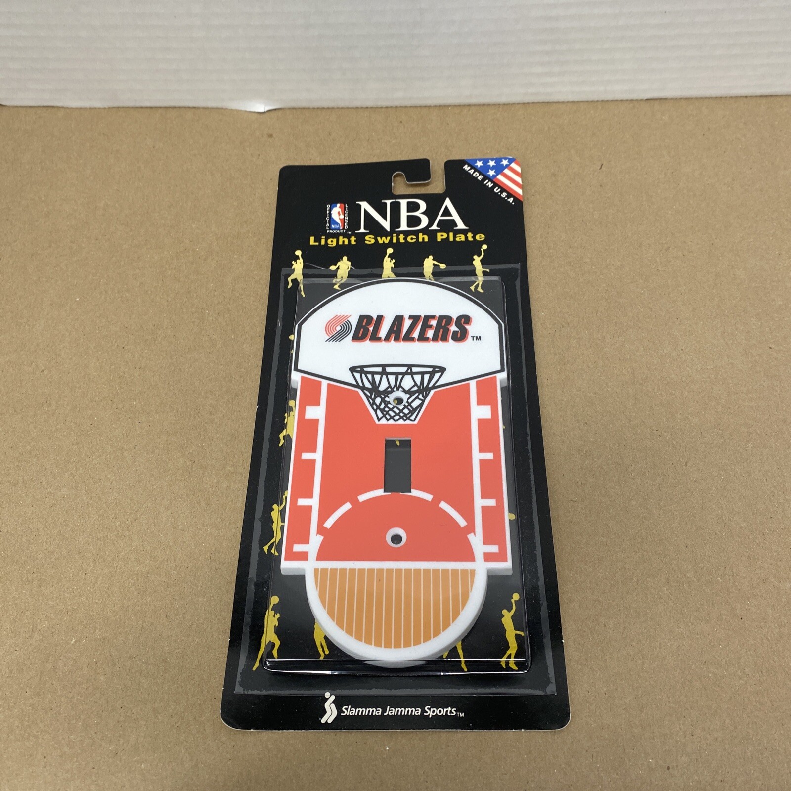 Official NBA Portland Trailblazers Basketball Light Switch Plate Cover