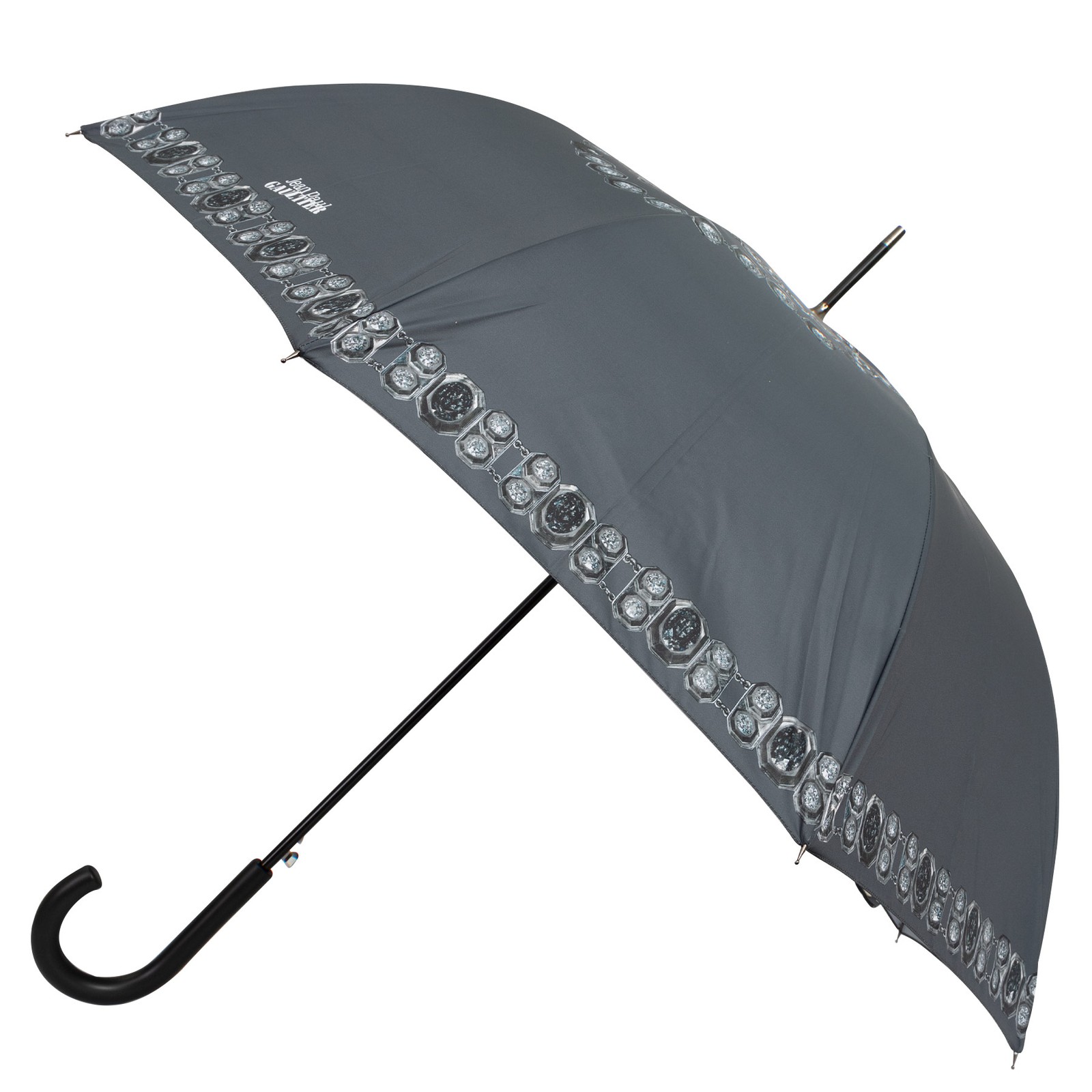 Guy de Jean Jean-Paul G. Chapeau Eloche Umbrella Black & Ivory