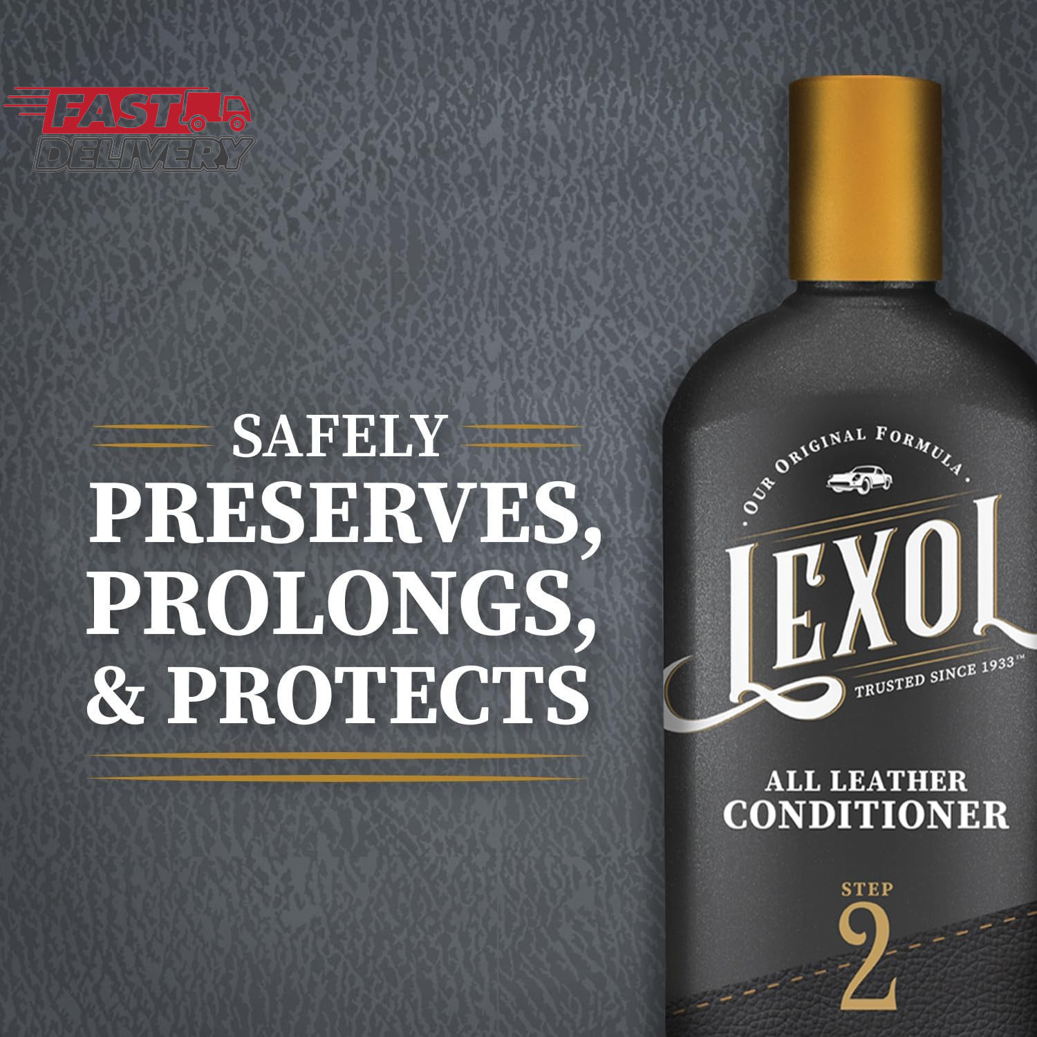 Lexol All Leather Conditioner for Car Seats and Interiors, Couches and Furniture