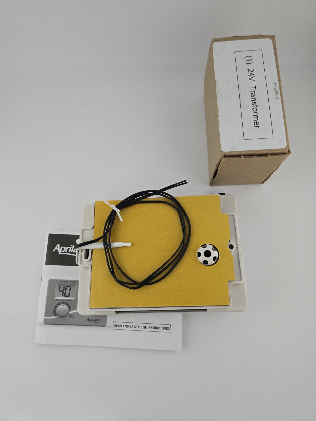AprilAire 8120A Digital Ventilation Controller, Fresh Air Control W/Transformer