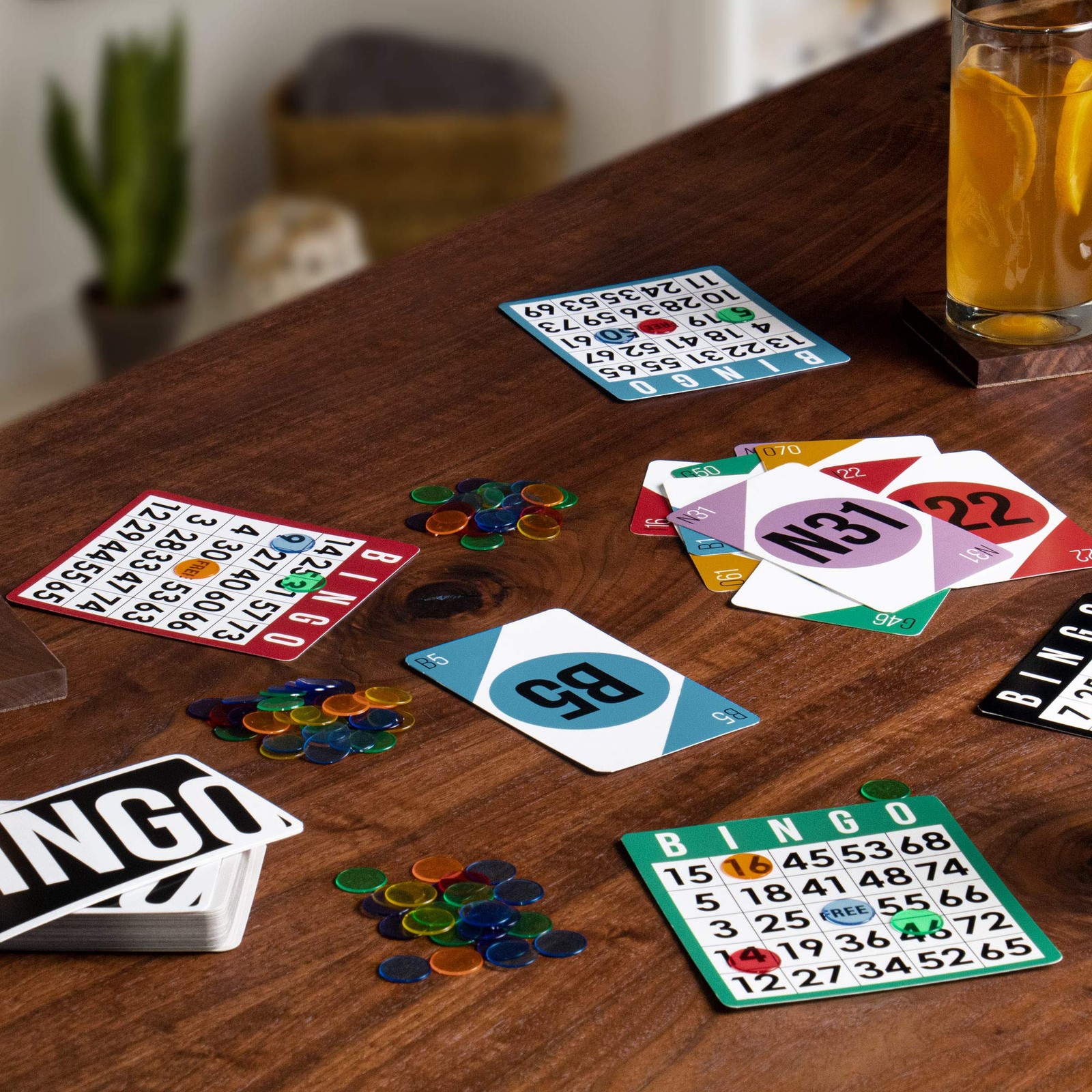 Royal Bingo Jumbo Calling Cards - Pack of 84 - High Large, Multicolor