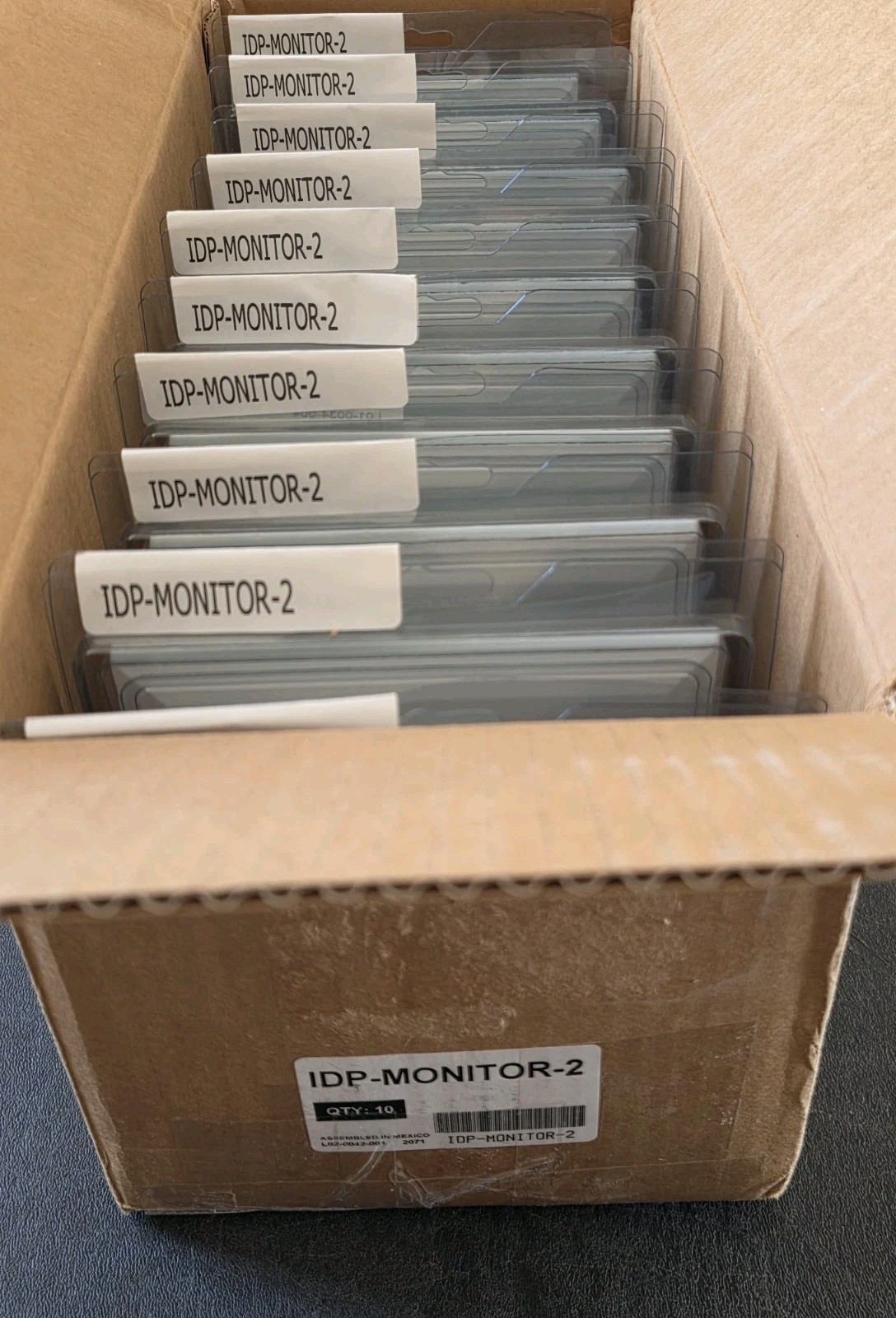 FARENHYT IDP-MONITOR-2 DUAL MONITOR MODULE - "WHITE" - BRAND NEW - 10 AVAILABLE