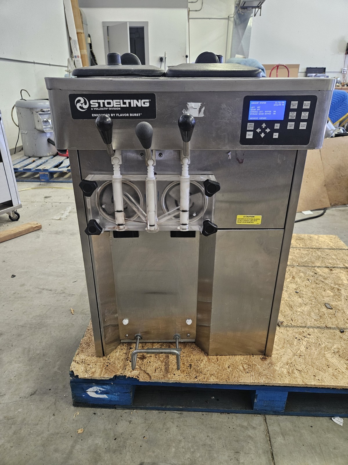 2023 Stoelting SF131  2 Flavor & TWIST 1 Phase Air Cool Soft Serve  Ice Cream