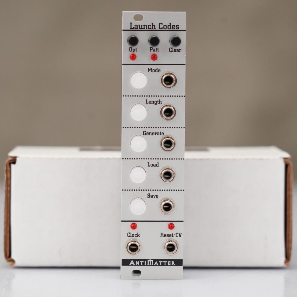 Antimatter Audio Launch Codes Eurorack Module w/ Tiptop Stackable #58535