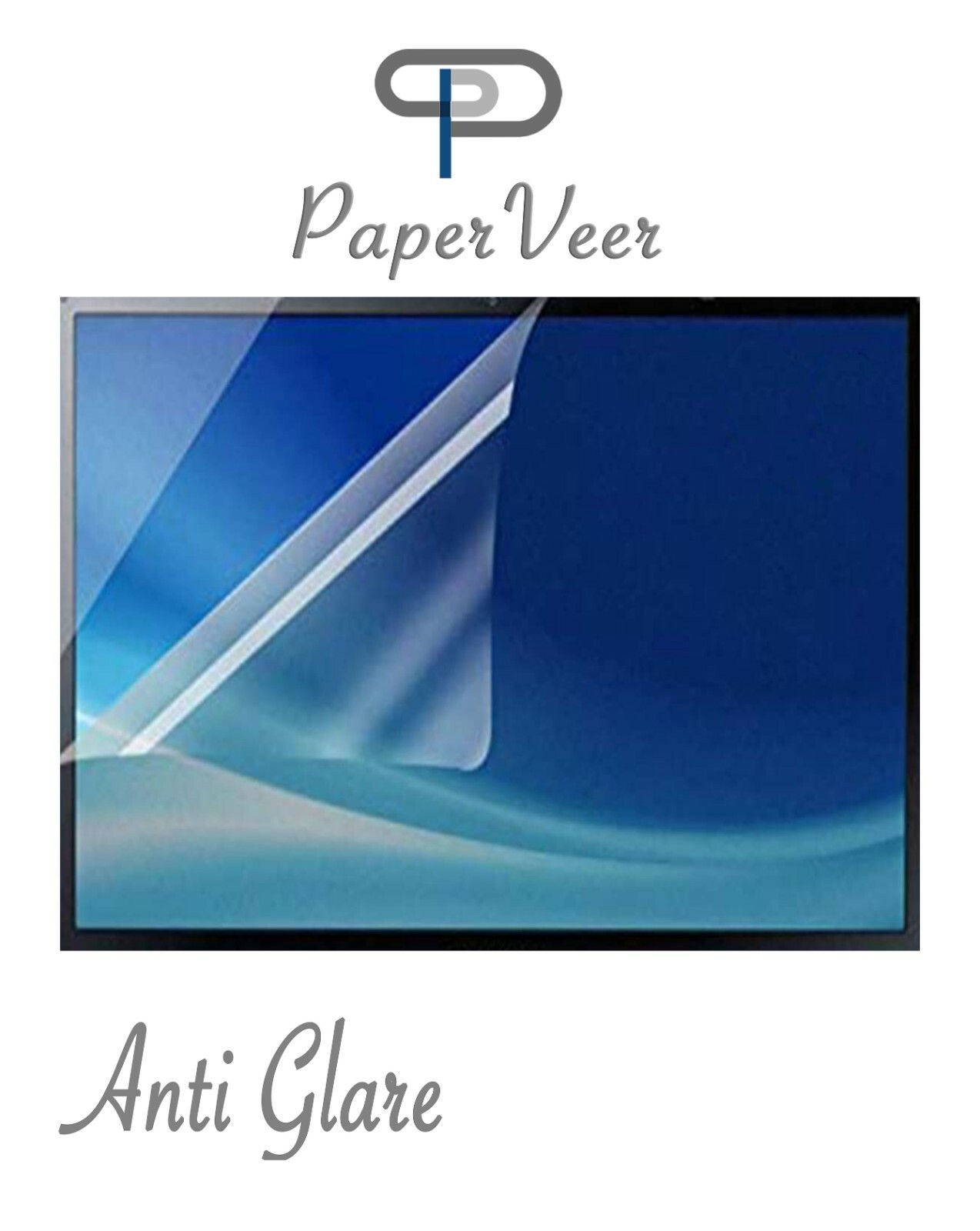 PaperVeer Matte Finish Film Anti-Glare Screen For Apple iPad 12.9 in W Button