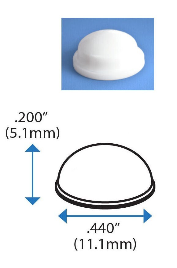 ✅ 🍎 New Replacement Feet for the Apple IIc & IIc Plus - WHITE