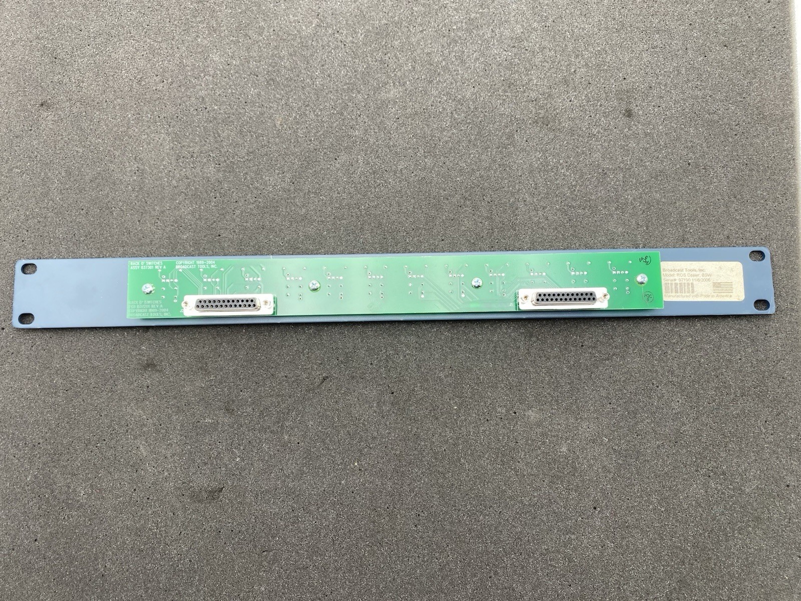 Broadcast Tools Rack o Switches