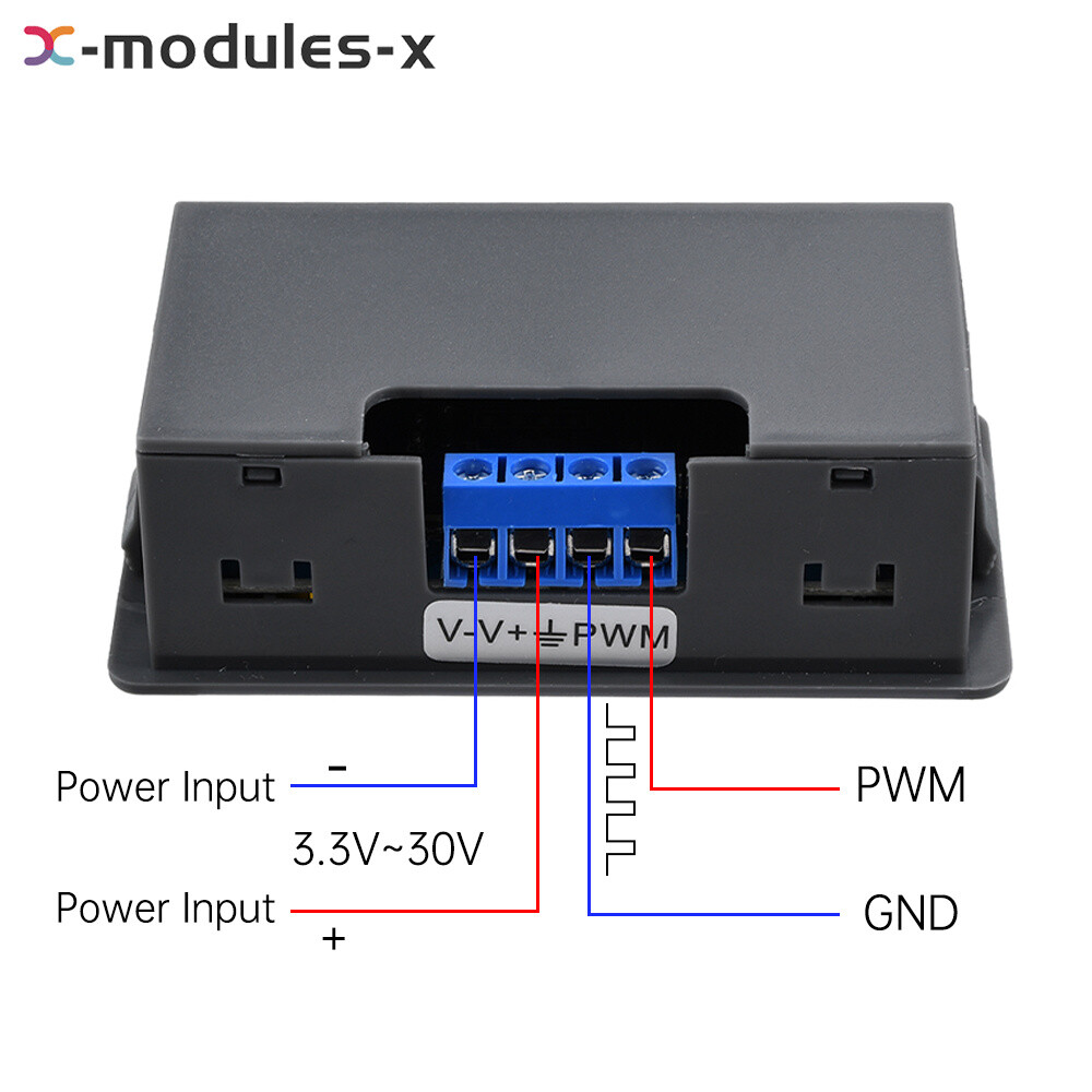 Signal Generator Module Adjustable PWM Pulse Frequency Duty Cycle Square Wave U