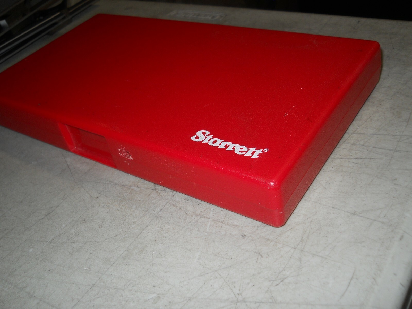 STARRETT 5-6" Micrometer Storage Case Only 1 case New FREE S&H