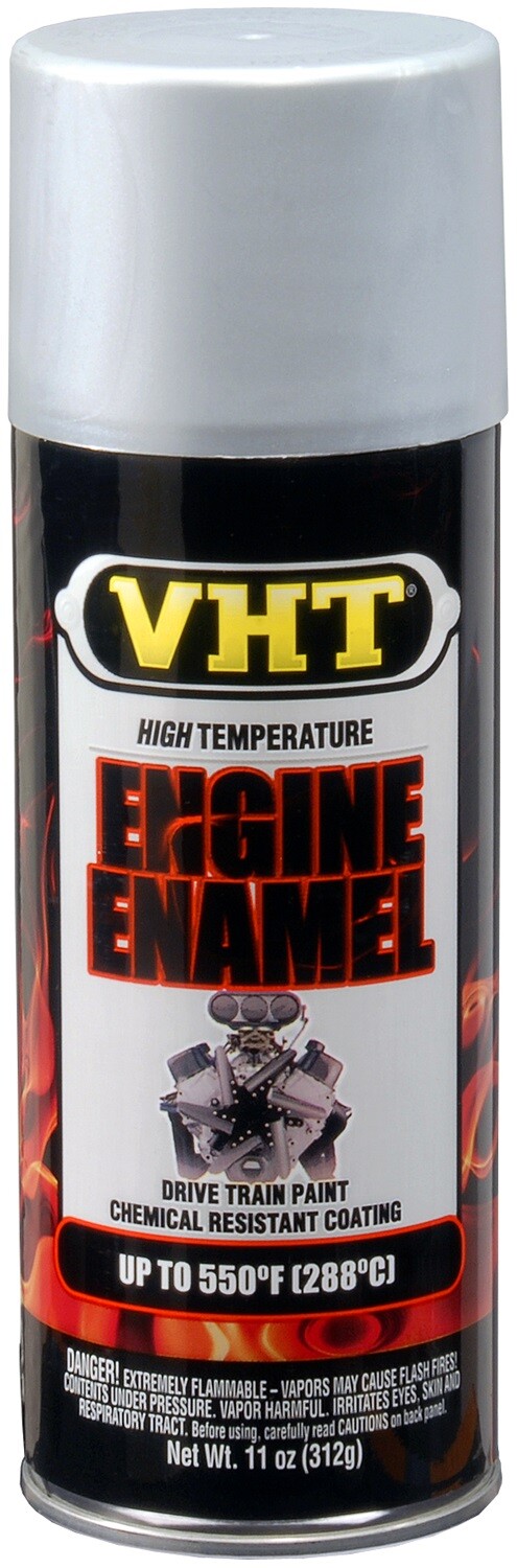 VHT SP127 Universal Aluminum Spray Paint High-Temperature Engine Enamel Aerosol