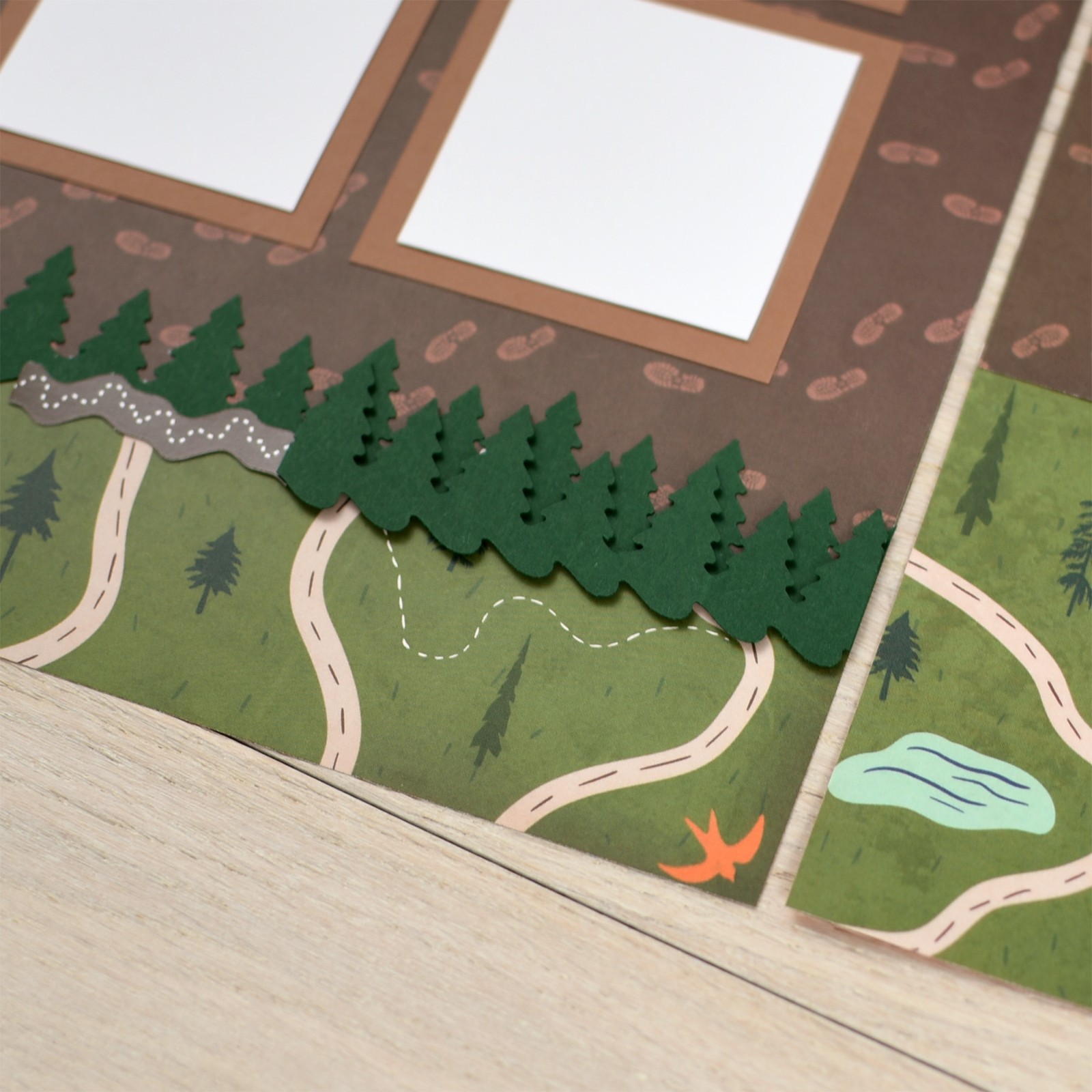 Creative Memories Forest Shoreline Border Punch