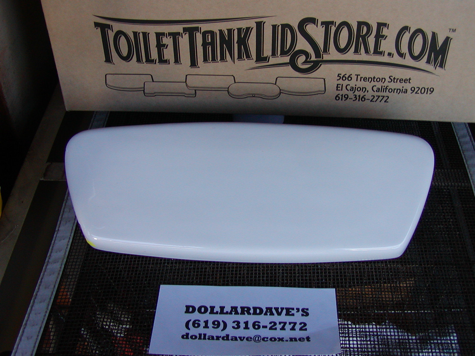 TOTO ST743 Toilet Tank Lid  fits ST743 Drake Model White 743 #01 3IH