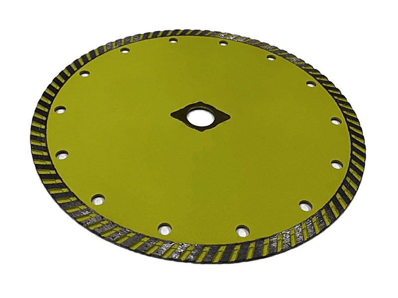 5 Pack 7" Diamond Saw Blade Multi Purpose Cut Tile Stone Masonry Bricks Dry/Wet