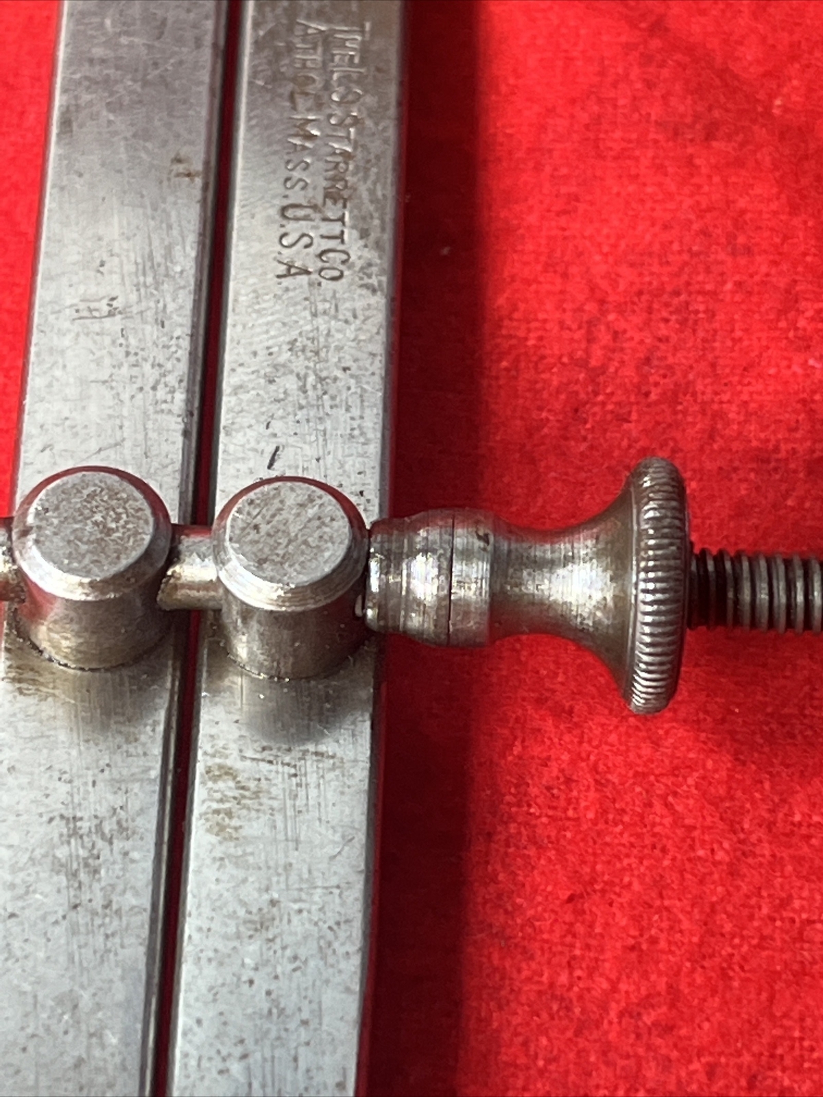 Vintage L.S. Starrett Divider Caliper Drafting Tool 13" (t48)