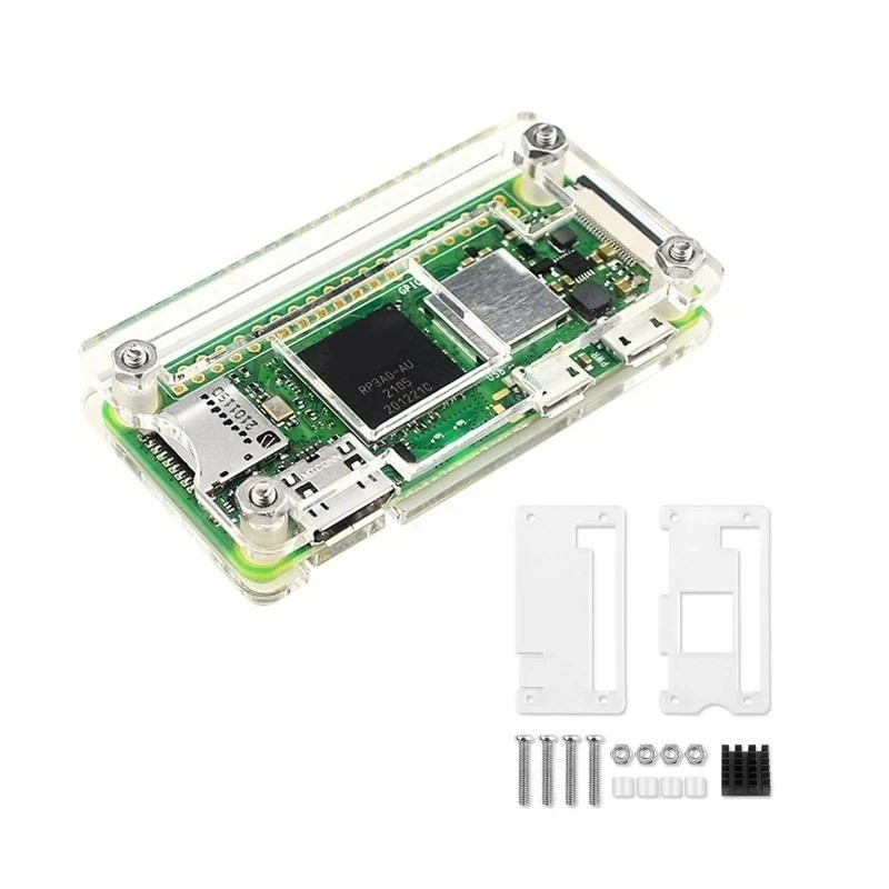 Raspberry Pi Zero 2 W Case Kit with Raspberry Pi Zero 2 W Case Power Supply