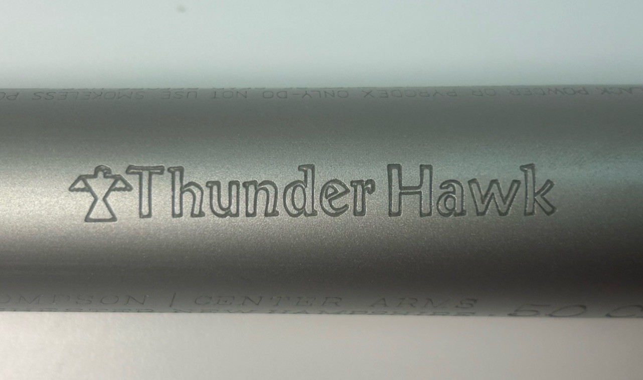Thompson Center Arms Thunder Hawk Muzzleloader 22" SS Barrel W/ No Nipple