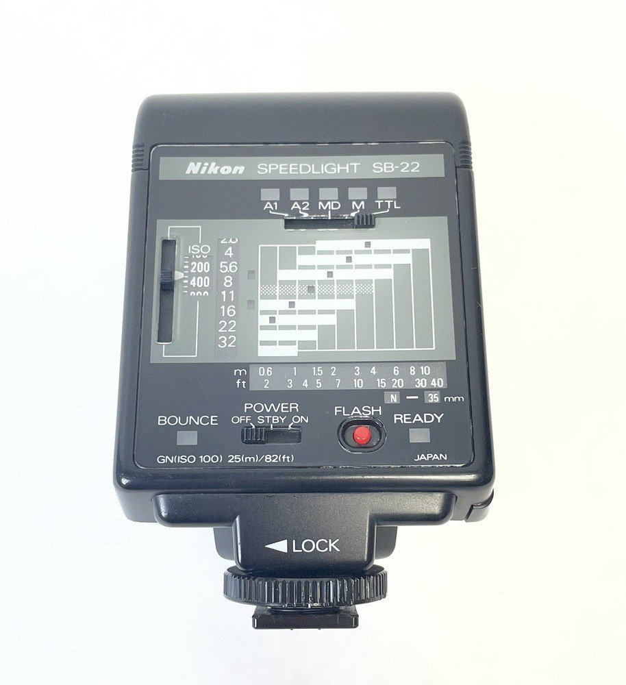 Nikon SB-22 Speedlight Shoe Mount Flash Unit For Nikon DSLR Camera
