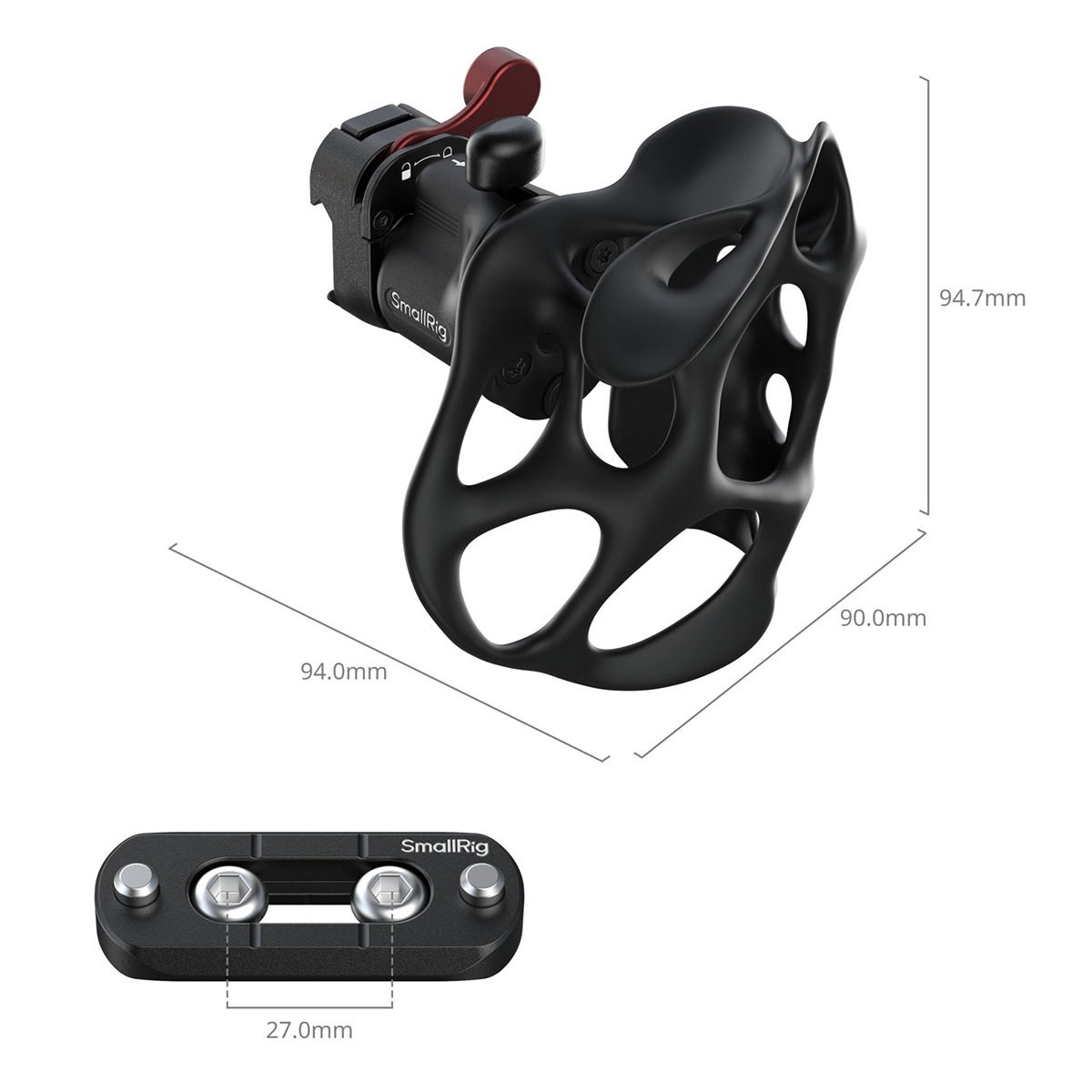 SmallRig ImageGrip Series Right Side Liquid Handle Grip with NATO Clamp