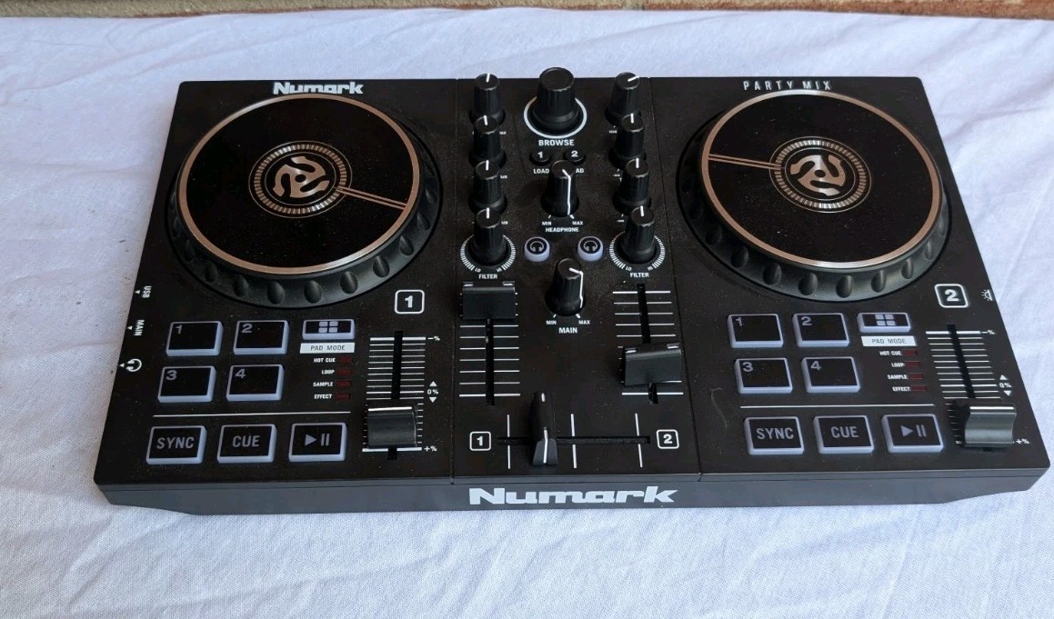 Numark Party Mix II DJ Controller With Built-in Light Show