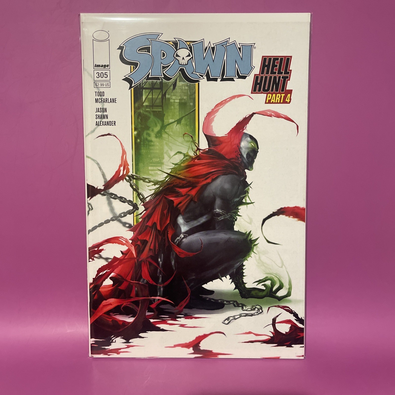 Spawn #305 COVER A FRANCESCO MATTINA TODD MCFARLANE 2020 IMAGE COMICS VF