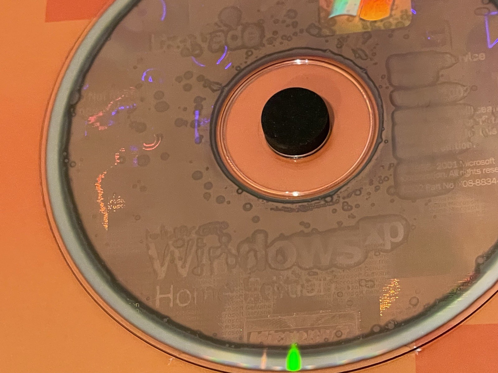 2002 Microsoft Windows Home Edition Operating System + Windows Media Player 9