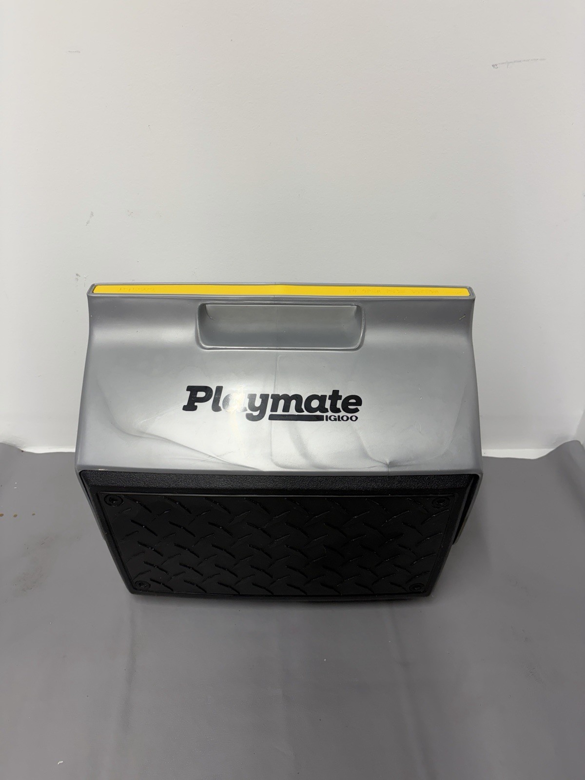 IGLOO Playmate "The Boss" 14 qt. Hard Cooler - Black/Silver/Yellow