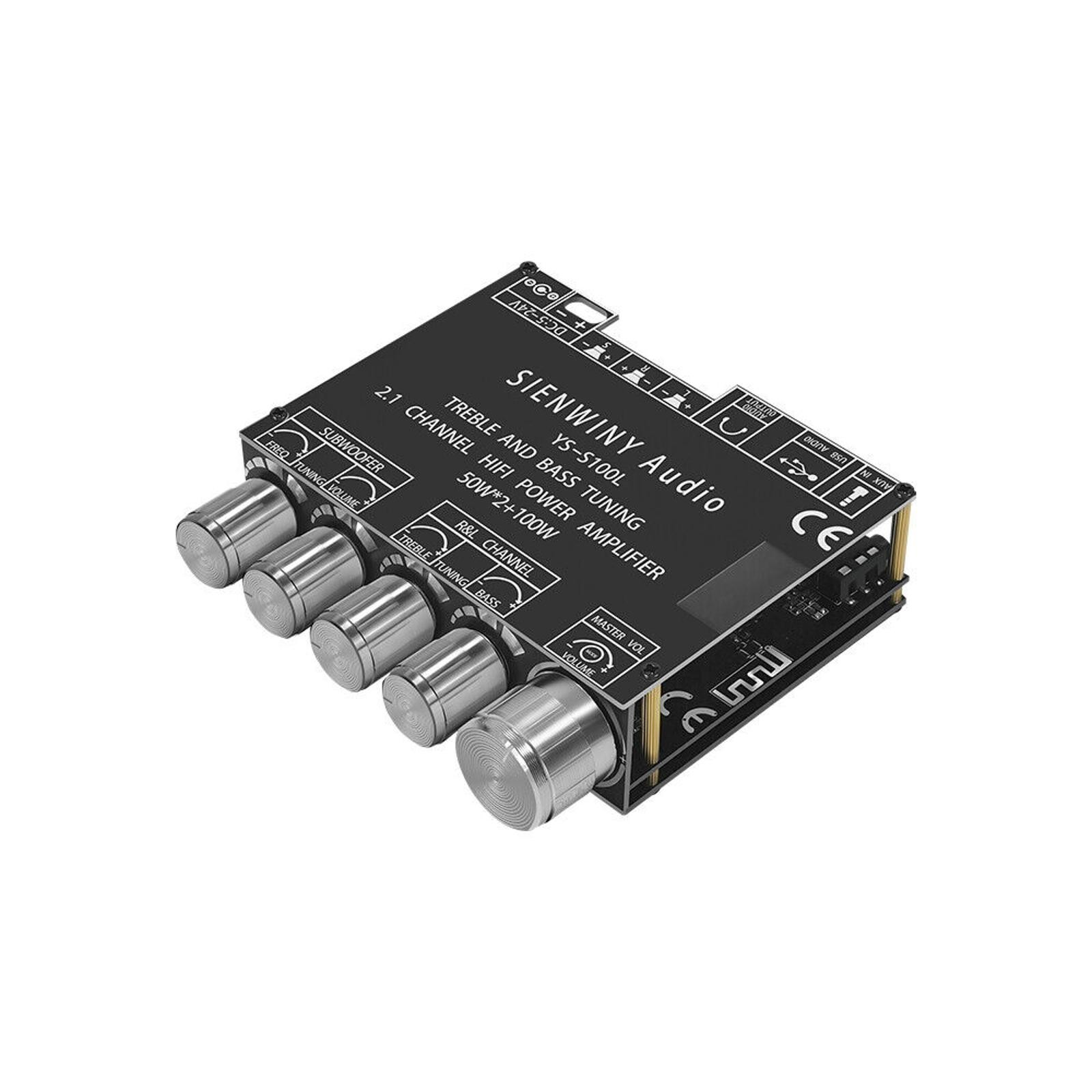 2.1CH HiFi Bluetooth 5.0 Digital Power Amplifier Subwoofer Audio Amp Board i