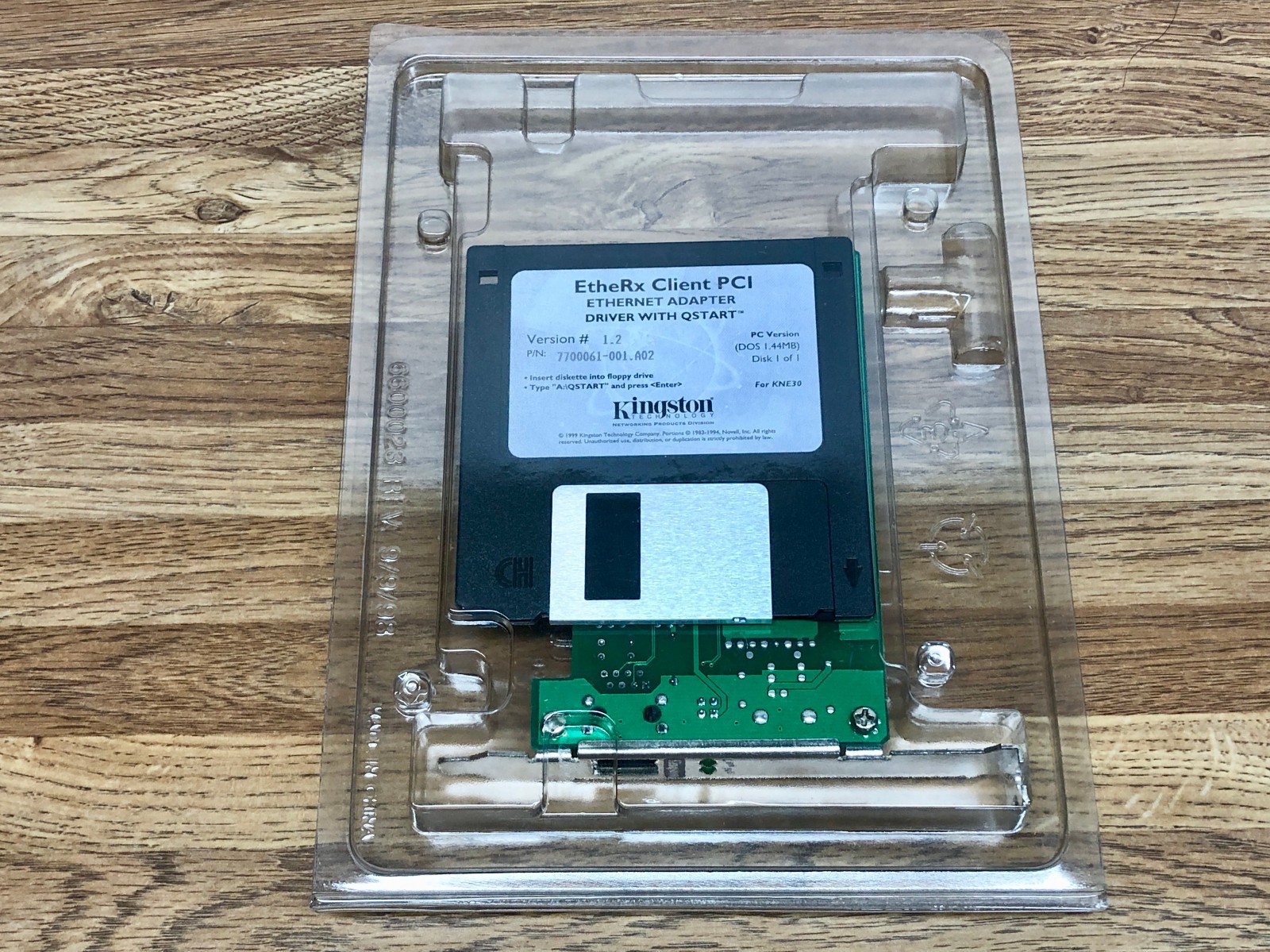 Kingston KNE30T PCI Network Card New Open Box