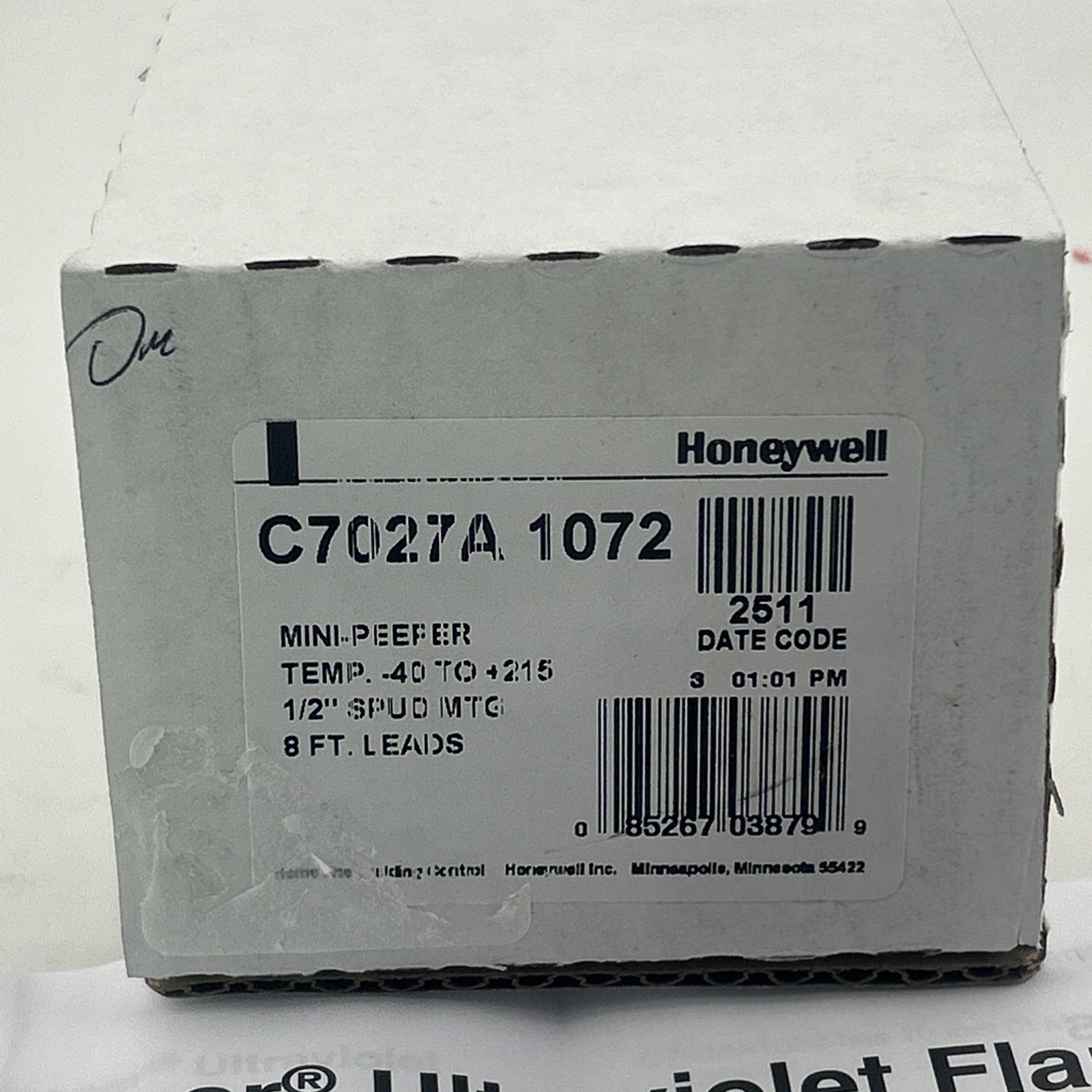 New Honeywell C7027A 1072 Burner Flame Sensor C7027A1072 Fast Ship US Free Ship