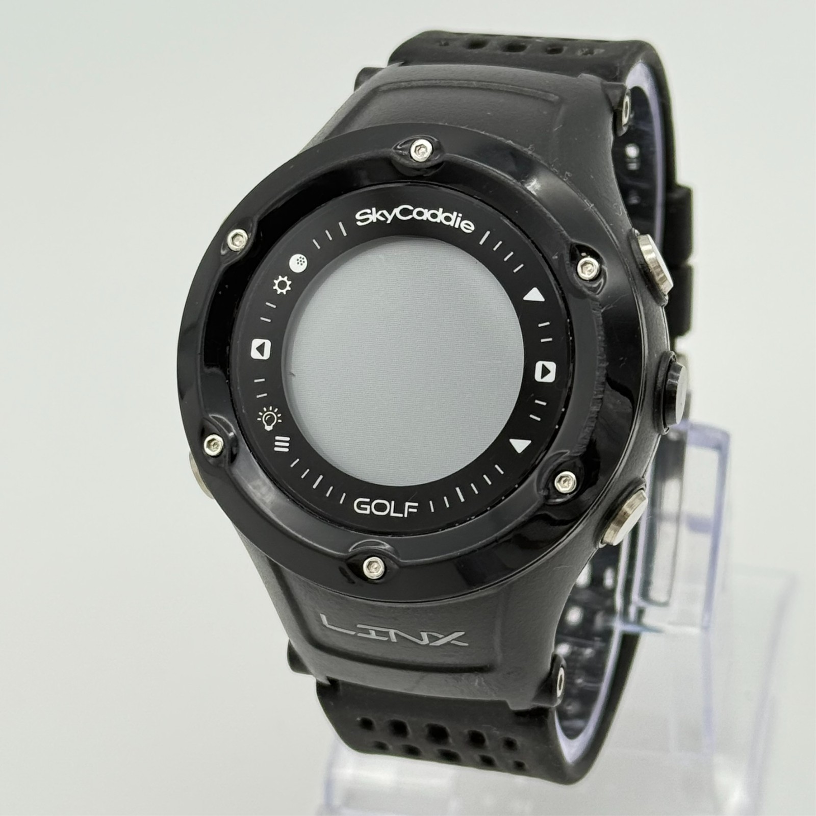 Sky Caddie Linx Golf Digital GPS Watch, Black, No Charger - Untested