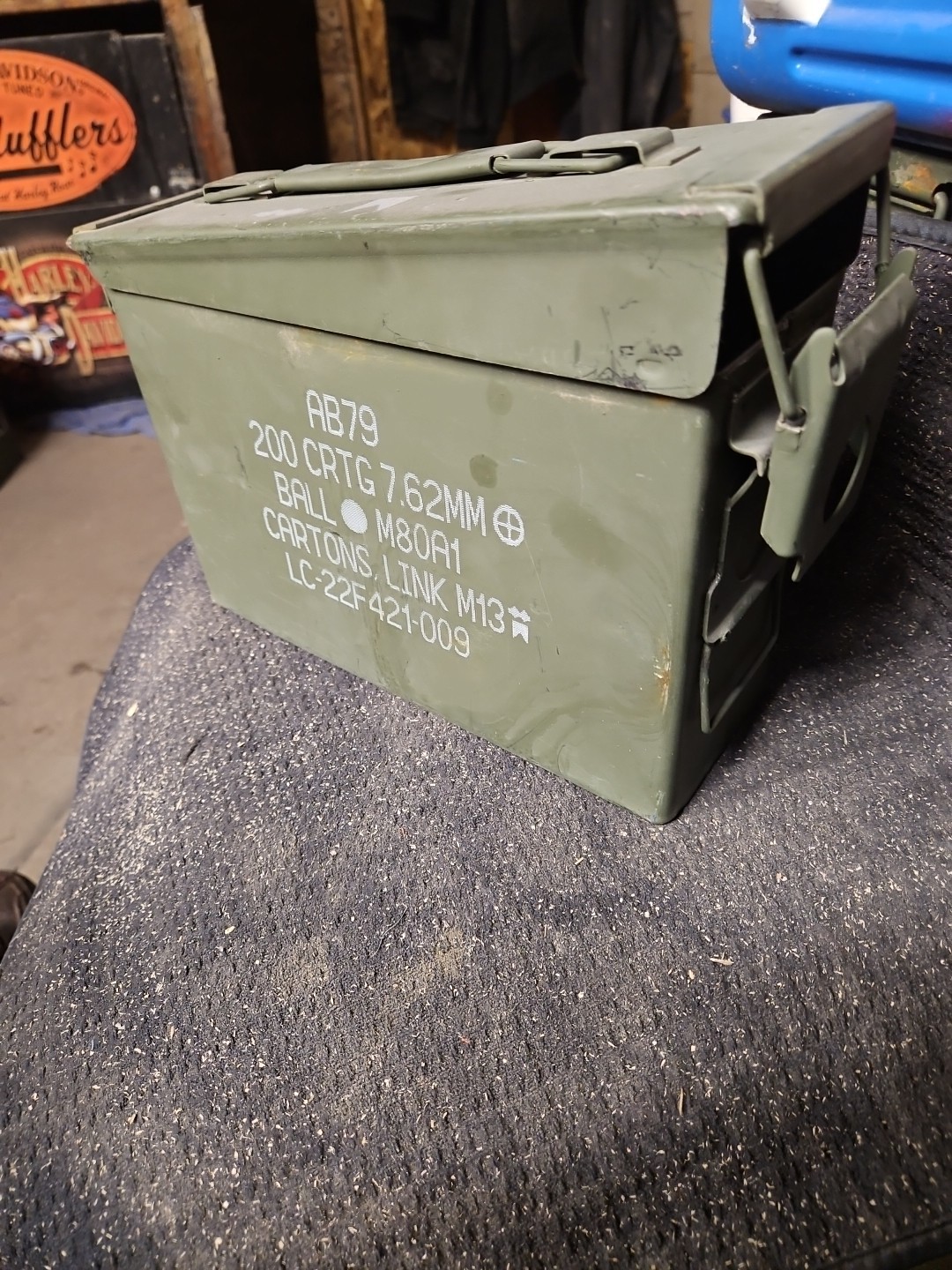 "What! M19A1 Grade 1." Gotta Have It. Original Military Surplus Yes,the Small 1.