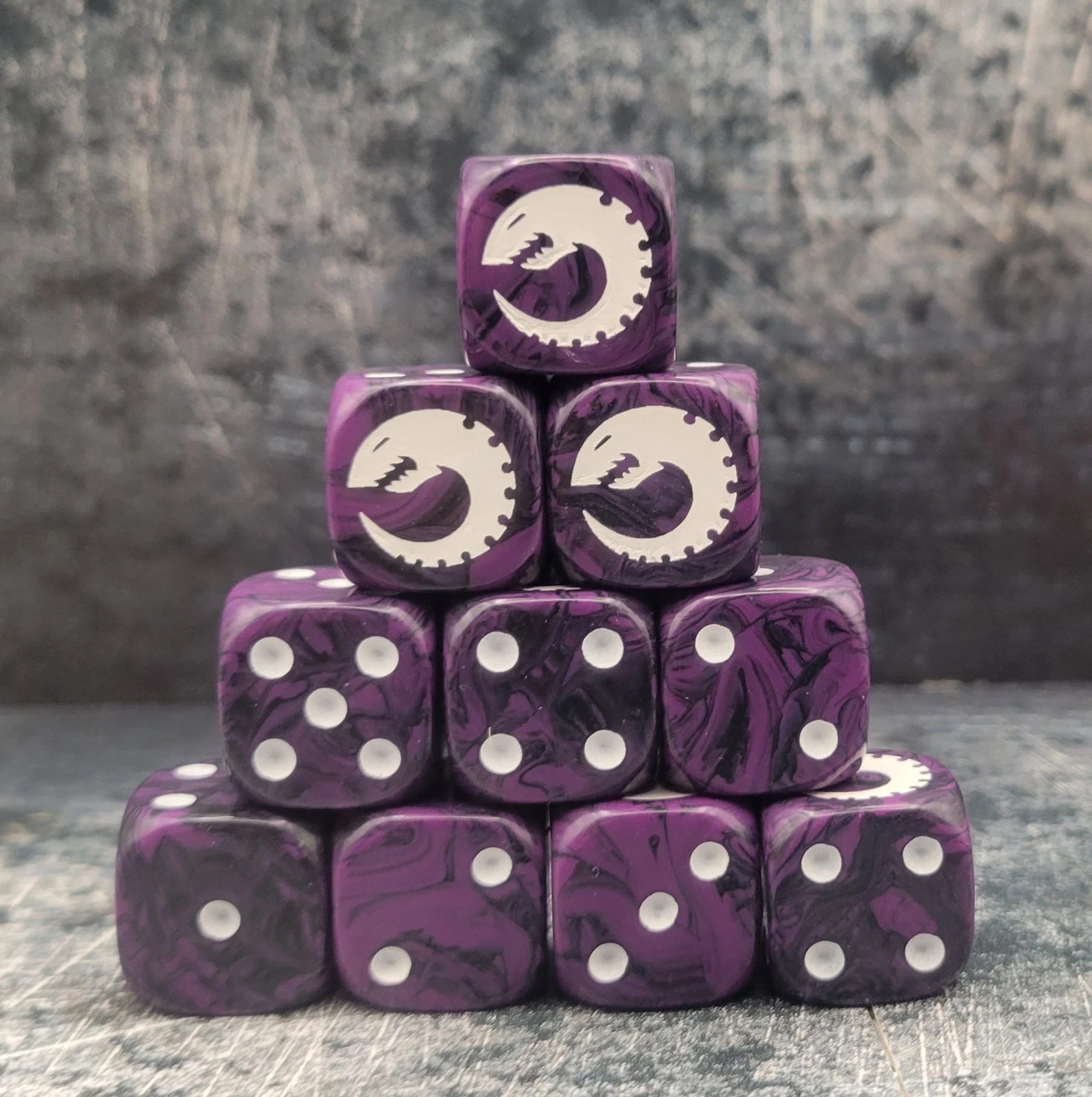 Space Alien, Custom Inspired Dice, ideal for Tabletop Games