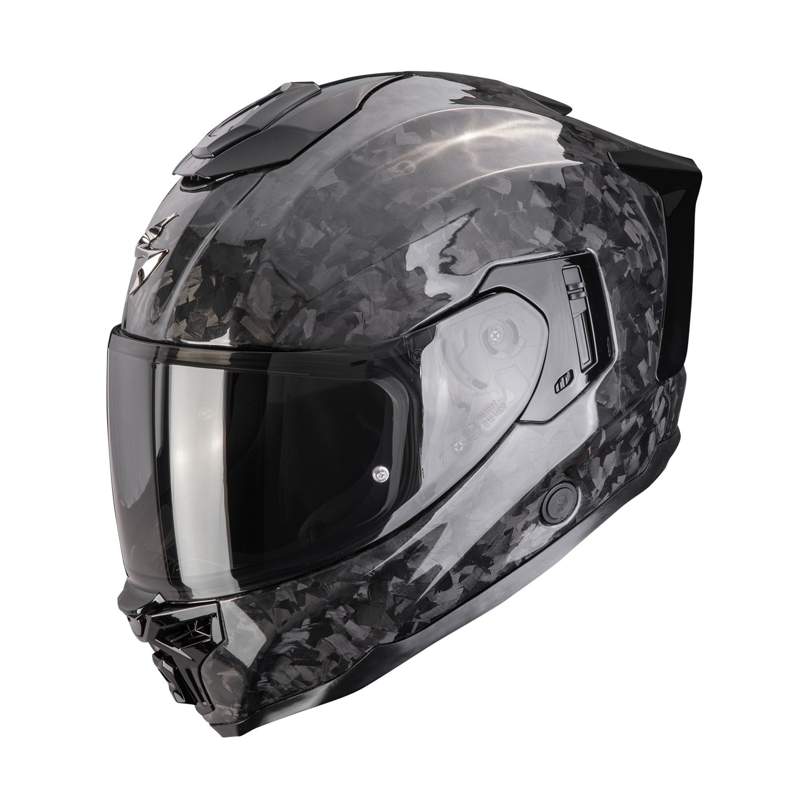 Scorpion EXO-1500 Carbon Air Onyx Motorcycle Helmet (Black) Size: M (57)