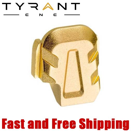 Tyrant CNC Aluminum Slide Cap/Upper Cover Back Plate for Sig P365 - Gold